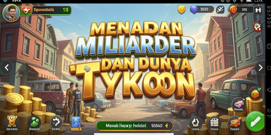 Tampilan gameplay menarik di dunia Tycoon yang penuh tantangan.