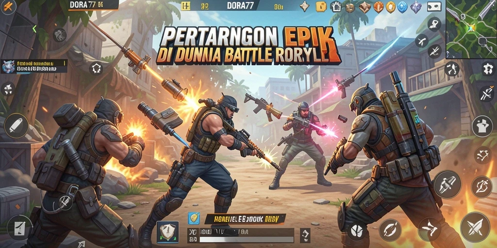 Gameplay seru dalam DORA77 dengan berbagai pertempuran strategi.