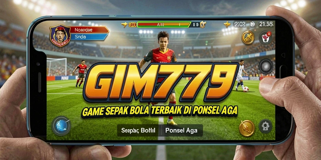 Tangkapan layar <strong>GIM777</strong> menunjukkan intensitas pertandingan sepak bola yang nyata.