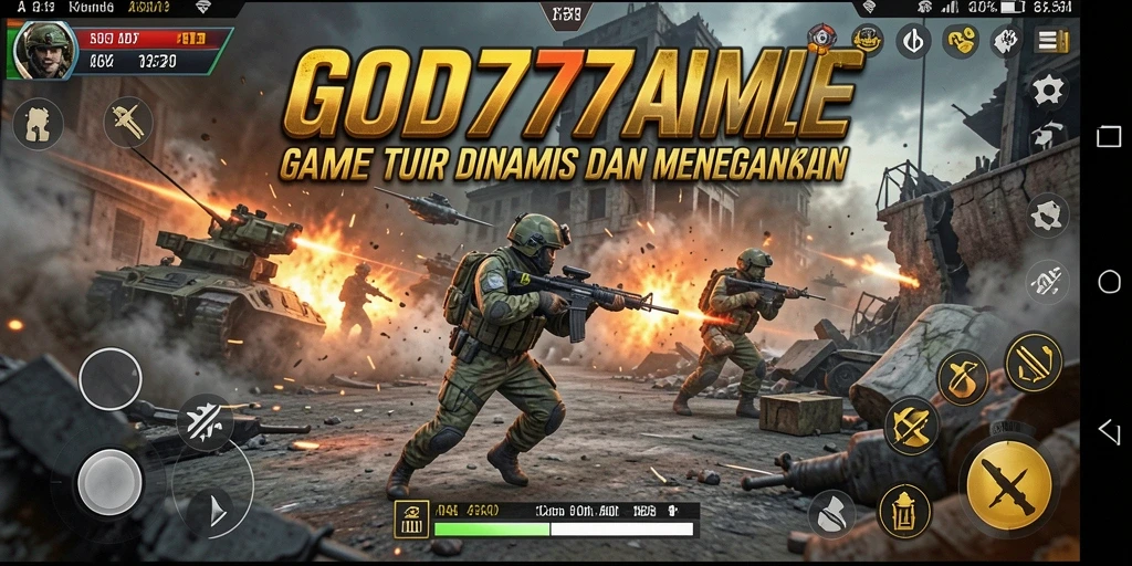 Tampilan gameplay <strong>GOD77</strong> yang penuh aksi dan strategi.