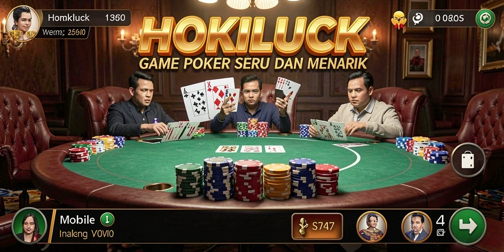 Tampilan gameplay HOKILUCK yang seru dan mengasyikkan.