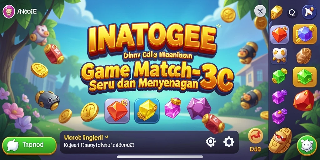 Tampilan gameplay INATOGEL yang seru dan penuh warna.