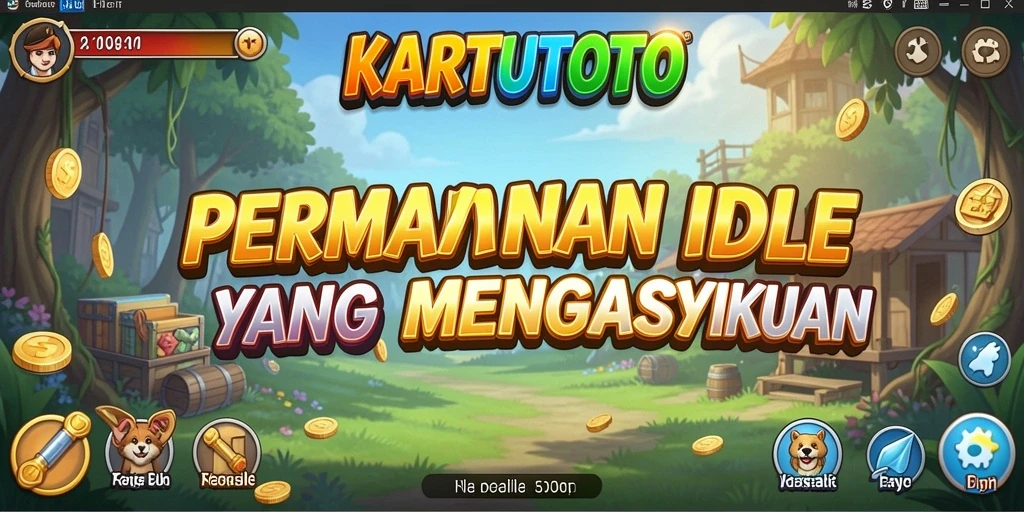 Screenshot KARTUTOTO menampilkan gameplay menarik dari mekanisme Idle.