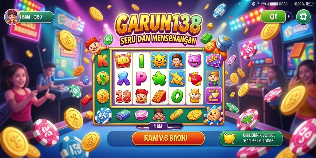 Menampilkan gameplay seru dari permainan Bingo di KARUN138.