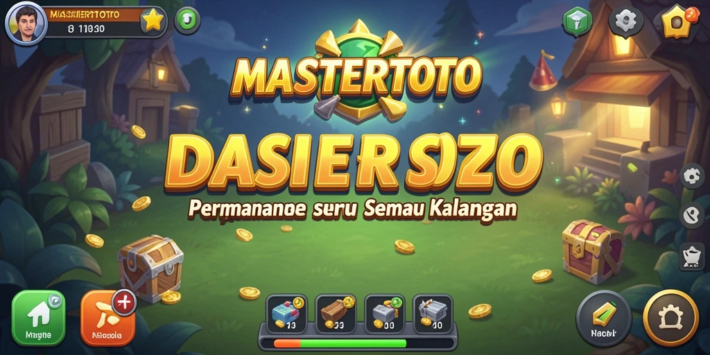 Tampilan gameplay MASTERTOTO yang menarik dan penuh strategi.