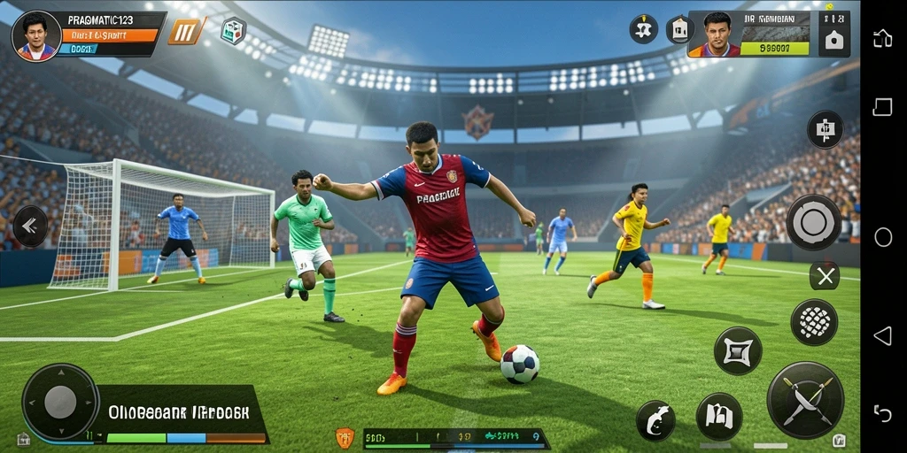 Tampilan gameplay yang menarik dari PRAGMATIC123 saat bermain olahraga.
