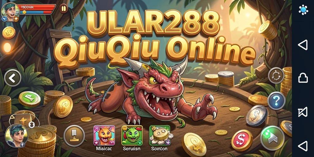 Tampilan gameplay seru dan interaktif dari ULAR288.