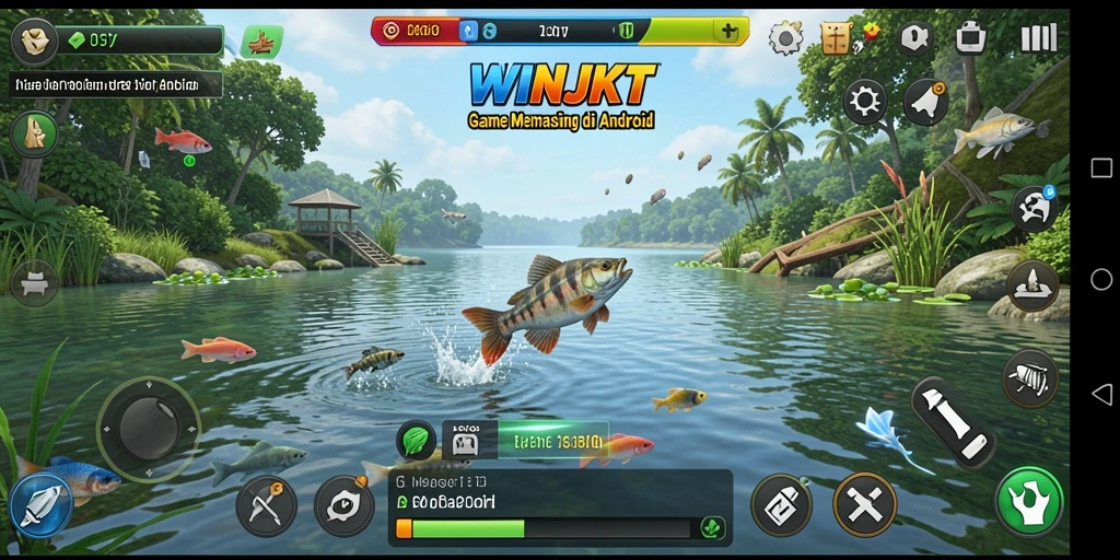 Tangkapan ikan yang besar dan gameplay mendebarkan di WINJKT.